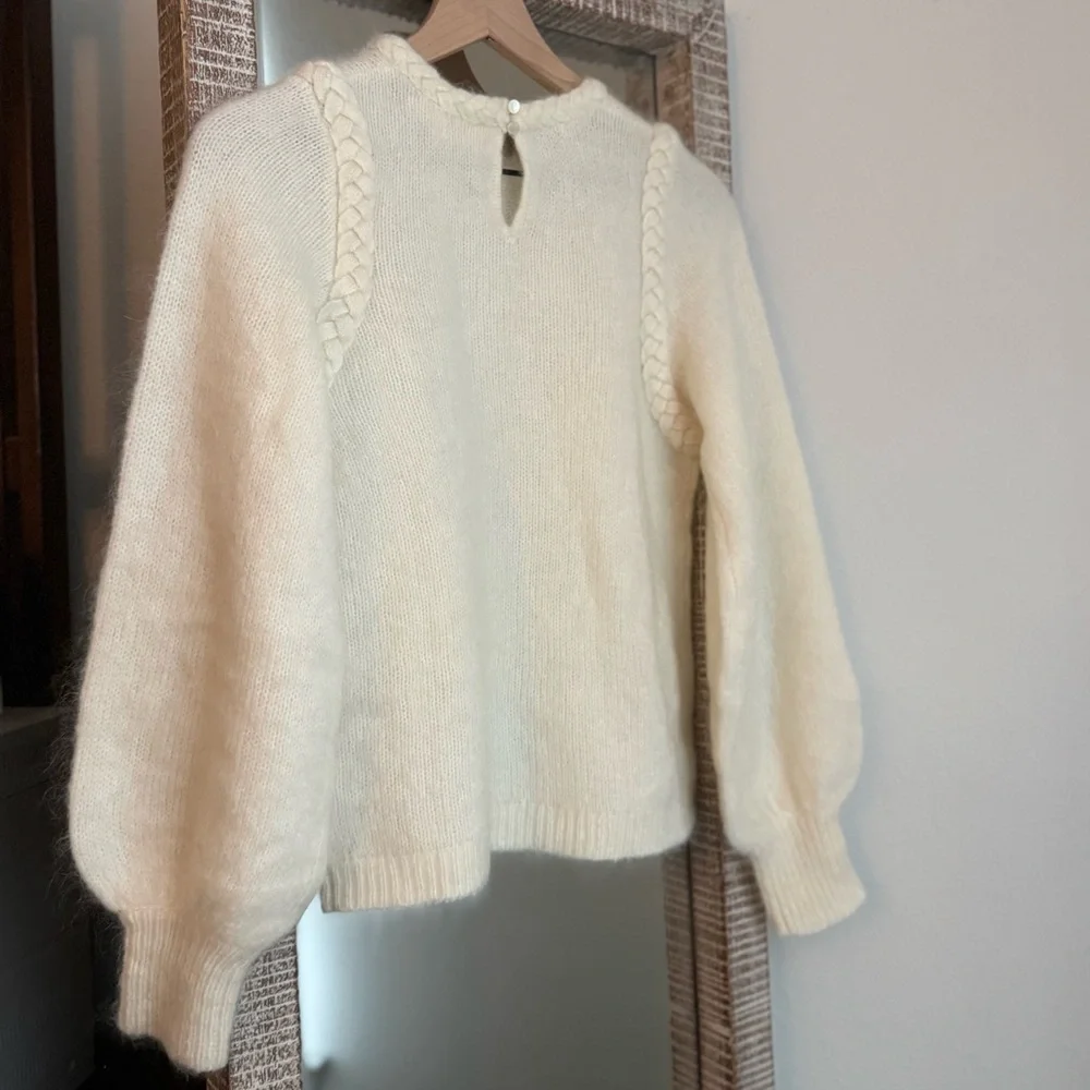 Sezane Annita Jumper in Ecru - Picture 5 of 7